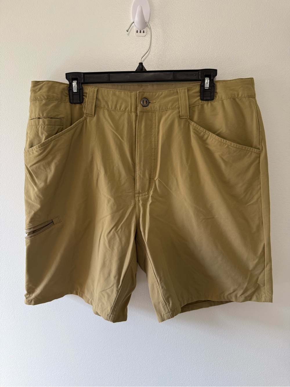 Patagonia Men's Tan Outdoor Hybrid Shorts